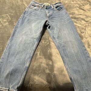 Abercrombie Curve Love the mom high rise jeans